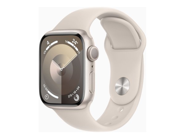 Apple Watch Series 9 41 mm Alu Polarstern Sport M/L