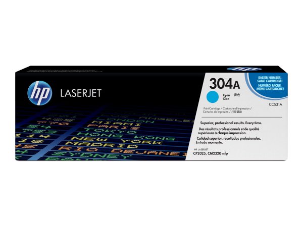 HP 304A - Cyan - original - LaserJet