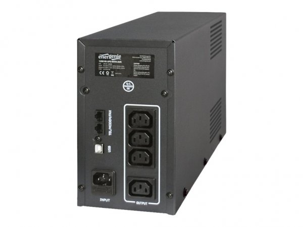 Gembird UPS-PC-1202AP - A linea interattiva - 1,2 kVA - 720 W - 220 V - 220 V - 50/60 Hz