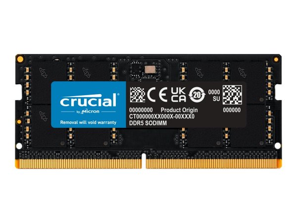 Crucial 32GB DDR5-5600 CL46 SO-DIMM Arbeitsspeicher