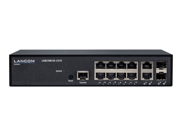 Lancom GS-2310 - Gestito - L2 - Gigabit Ethernet (10/100/1000) - Montaggio rack - 1U