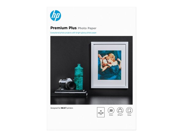 HP DeskJet Premium Plus Photo Paper A4 Photo paper - 300 g/m² - 210x297 mm - 20 foglio