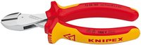 KNIPEX X-Cut - Pinze da taglio diagonale - Acciaio al cromo vanadio - Plastica - Rosso/Arancione - 1