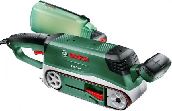 Bosch PBS 75 A - Levigatrice a nastro - Nero - Verde - 350 m/min - 104 dB - 93 dB - 3 dB