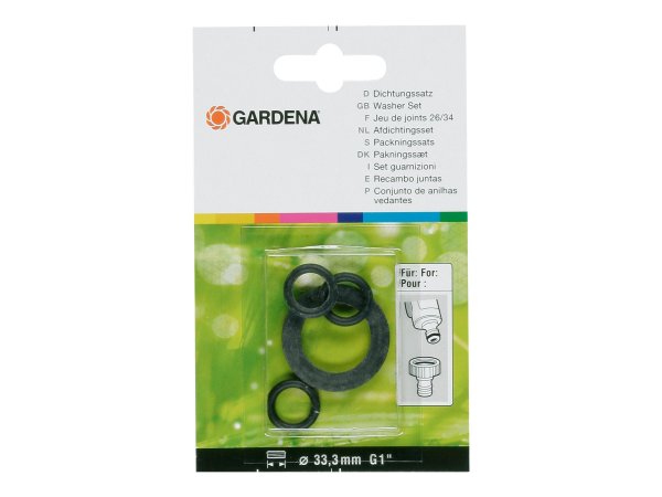 Gardena Washer set - suitable for 33.3 mm threaded tap connector