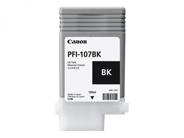 Canon PFI-107 BK - 130 ml - Photo schwarz - Original