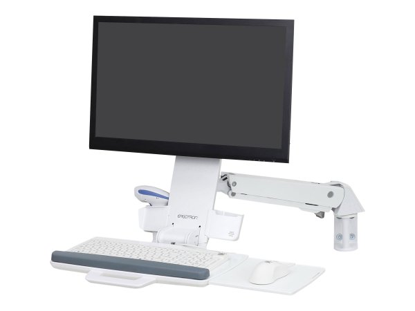 Ergotron StyleView - 13,2 kg - 61 cm (24") - 75 x 75 mm - 100 x 100 mm - Bianco