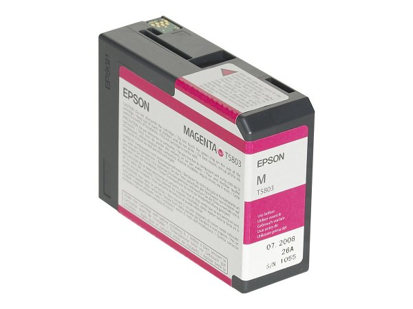 Epson Tanica Magenta - Magenta - Inchiostro a base di pigmento - 80 ml - 1 pz