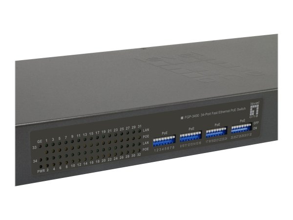 LevelOne FGP-3400W380 - Switch