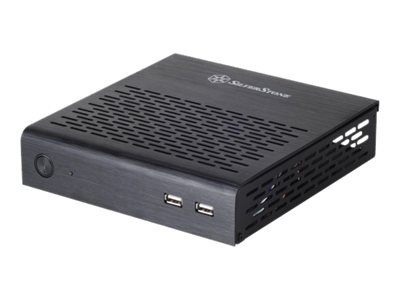 SilverStone PT13B - HTPC - PC - Nero - Mini-ITX - Alluminio - Acciaio - HDD - Potenza