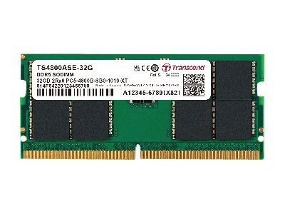 Transcend JetMemory JM4800ASE-32G - 32 GB - 1 x 32 GB - DDR5 - 4800 MHz - 262-pin SO-DIMM