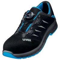 UVEX Arbeitsschutz 69382 - Maschio - Adulto - Scarpe antinfortunistiche - Nero - Blu - ESD - P - S1