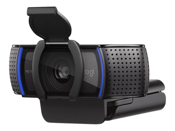 Logitech C920S HD Pro Webcam - Videochiamata Full HD 1080p/30fps - Audio Stereo Chiaro - Correzione