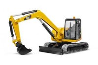 Bruder Cat Mini Excavator - Modellino di scavatore - Plastica - Nero - Giallo