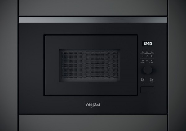 Whirlpool WMF201G - Built-in - Grill microwave - 20 L - 800 W - Rotary,Touch - Black,Stainless steel