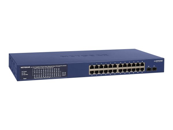 Netgear GS724TPP - Gestito - L2/L3/L4 - Gigabit Ethernet (10/100/1000) - Full duplex - Supporto Powe