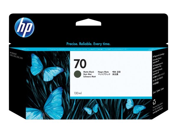 HP 70 - 130 ml - mattschwarz - Original - DesignJet