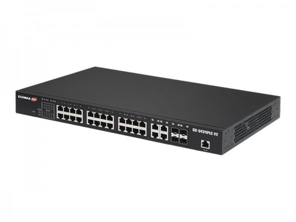 Edimax GS-5424PLC V2 - Gestito - Gigabit Ethernet (10/100/1000) - Full duplex - Supporto Power over