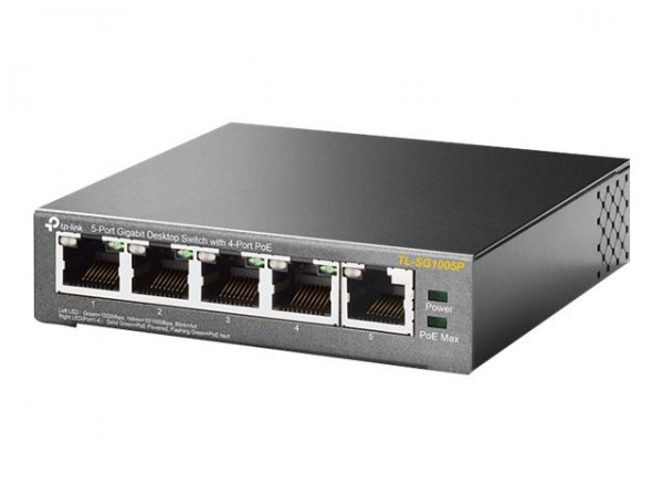 TP-LINK TL-SG1005P - Switch - unmanaged