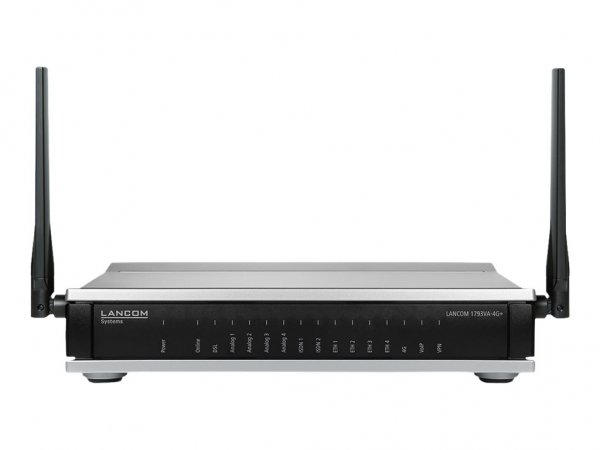 Lancom 1793VA-4G+ Router 4 Ports ISDN/SD-WAN/VDSL - - 4 haven - Router - 4-port