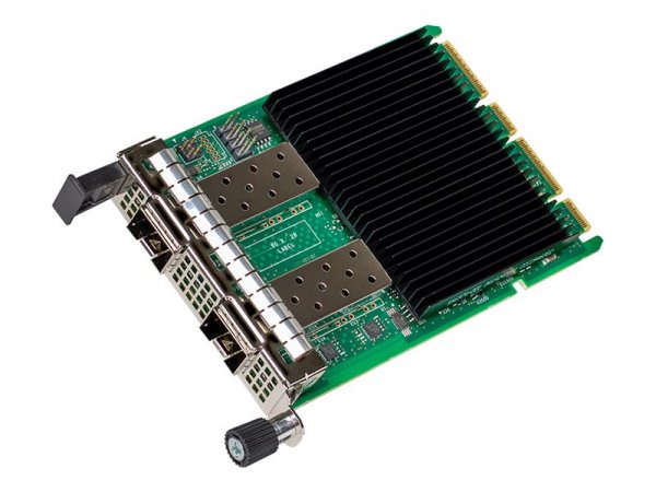 Intel E810-XXVDA2 f/ OCP 3.0 - Interno - Cablato - PCI Express - Fibra - Nero - Verde - Argento