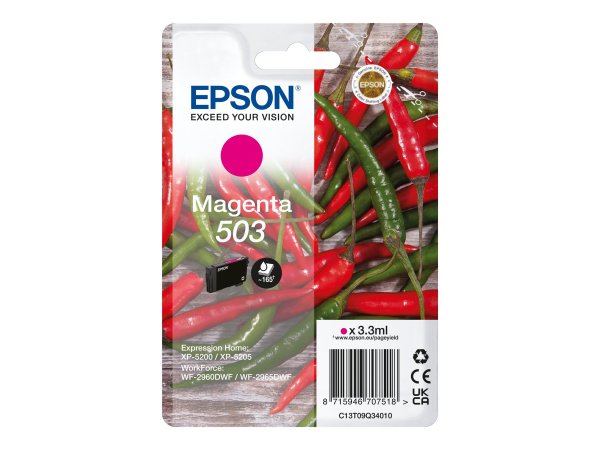 Epson 503 - Resa standard - 3,5 ml - 1 pz - Confezione singola