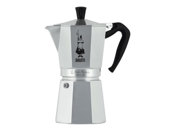 Bialetti Moka Express 12 Tazze - Moka - 0,775 L - Alluminio - Nero - Alluminio - 12 tazze - Moka Exp