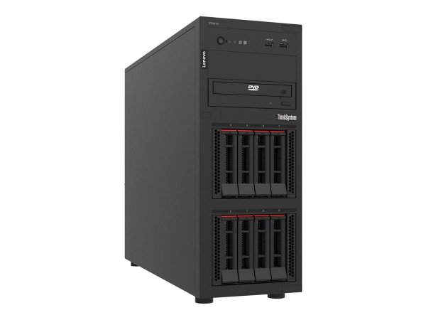 Lenovo ST250 V3 Xeon E-2478 (8C 2.8GHz 16MB Cache/80W), 1x32GB, O/B, 2.5* HS (8), 5350-8i, HS 800W T