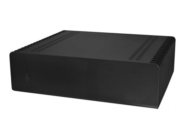 Streacom ST-FC9B Alpha Fanless HTPC Aluminium Gehäuse - schwarz - Desktop - ATX