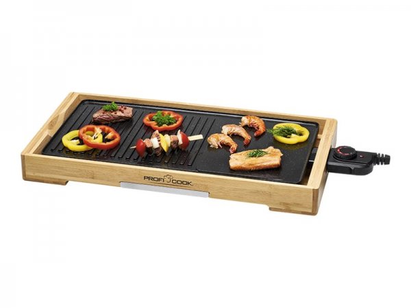 Clatronic ProfiCook PC-TYG 1143 - Da tavolo - Alluminio - Bamboo - Nero - Alluminio - 510 x 250 mm -