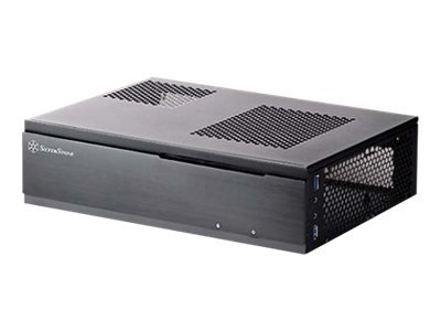 SilverStone SST-ML06B - PC - Nero - Mini-ITX - Alluminio - Acciaio - 80 mm - 120 mm