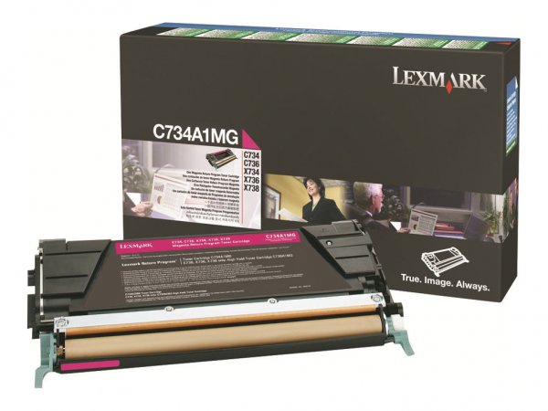 Lexmark C734A1MG - 6000 pagine - Magenta - 1 pz