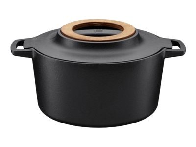 Fiskars Norden - 4 L - Nero - Ghisa - Smaltato - Ceramica - Gas - Alogena - Induzione - 270 °C