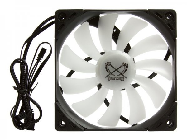 Scythe Kaze Flex 120 RGB PWM SU1225FD12HR-RNP - Case fan - 35,8 dB