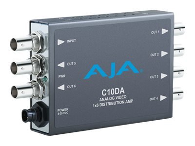 AJA C10DA - BNC - Grigio - 5 V - 2 W - 147 mm - 79 mm