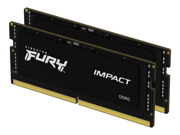 Kingston 32GB 6400 DDR5 SODIMM Kit2 FURY Impact X - 32 GB - 32 GB - DDR5