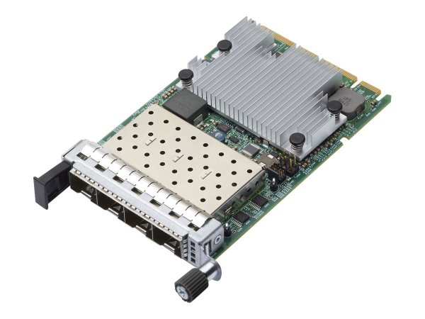 Lenovo 4XC7A08242 - Interno - Cablato - PCI Express - Fibra - 25000 Mbit/s - Verde - Acciaio inossid