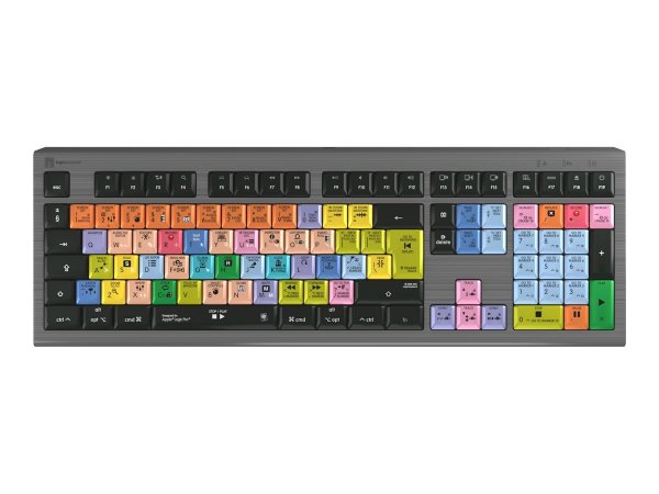 Logickeyboard LKB-LOGXP2-A2M-UK - Full-size (100%) - USB - Tasto con meccanismo a forbici - QWERTY -