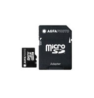 AgfaPhoto 10580 - 16 GB - MicroSDHC - Classe 10 - Nero