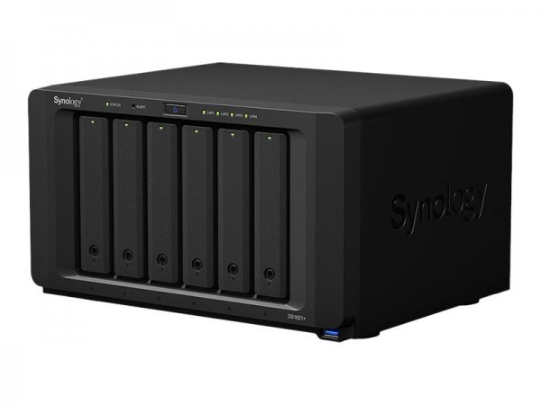 Synology DiskStation DS1621+ - NAS - Desktop - Ryzen Embedded - V1500B - 4 GB - DDR4