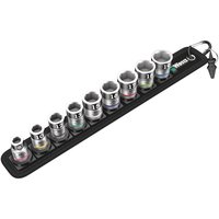 Wera Belt B 1 - Set di bussole - 3/8" - Metrico - 9 testina/e - 8,10,12,13,15,16,17,18,19 mm