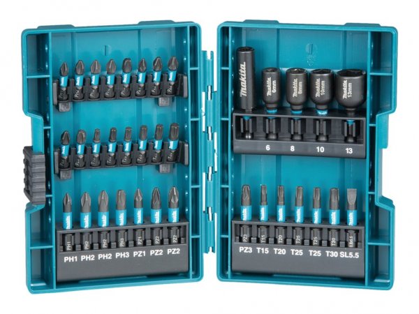 Makita B-66880 - Impact Black Bit-Set 35-teilig