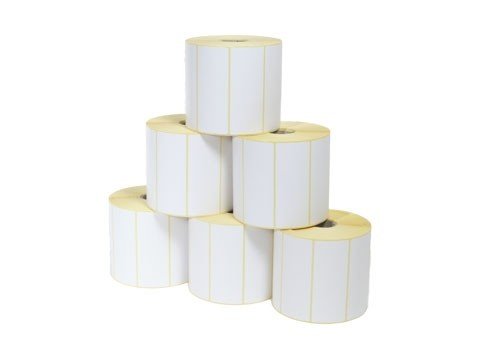 Zebra Z-Select 2000D Removable - Bianco - Carta - Trasferimento termico - 2,5 cm - 2100 pz - 2100 pz