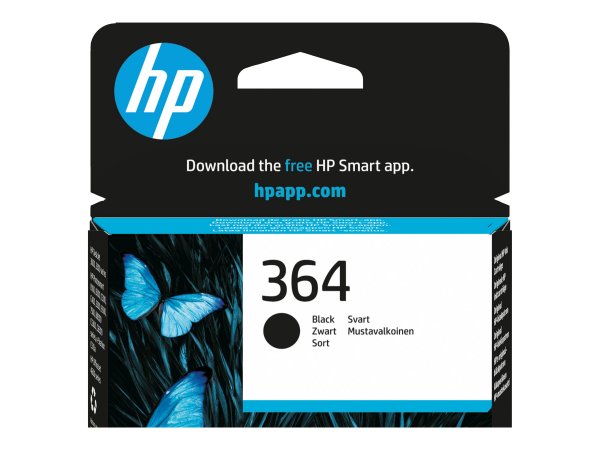 HP 364 - Black - original - ink cartridge