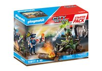 PLAYMOBIL Playm. SP Polizei Gefahrentraining| 70817