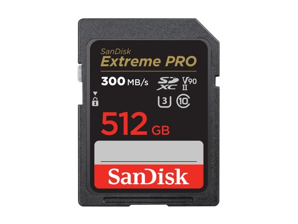 SanDisk Extreme Pro - Flash-Speicherkarte - 512 GB - Extended Capacity SD (SDXC)