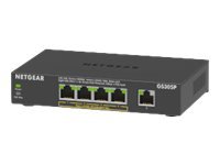 Netgear GS305Pv2 - Non gestito - Gigabit Ethernet (10/100/1000) - Full duplex - Supporto Power over