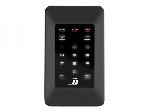 DIGITTRADE HS256S - 1000 GB - 3.5" - USB - 2.0 - 540 MB/s - Nero