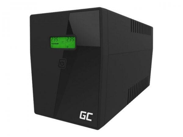 Green Cell UPS02 - A linea interattiva - 0,8 kVA - 480 W - Sinusoidale - 220 V - 240 V