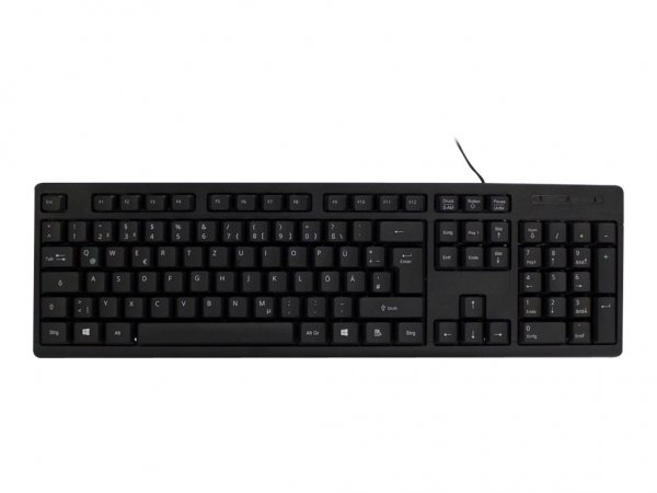 Inter-Tech K-118 - Tastatur - USB - QWERTZ